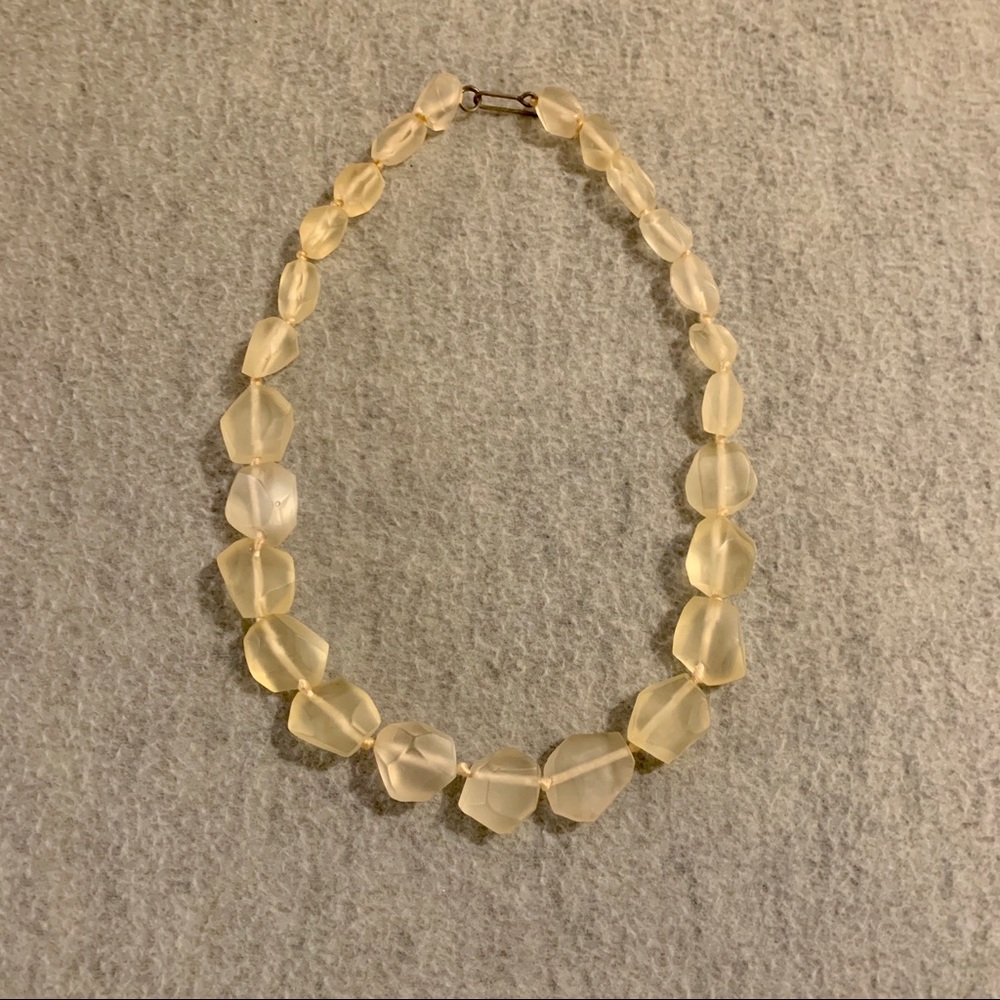 Beautiful resin necklace